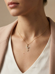 Golden Lunar Wish Necklace